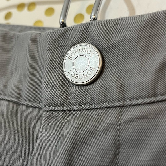 Bonobos Men's Light Gray Slim Fit Chinos size 32/32 - Picture 4 of 9
